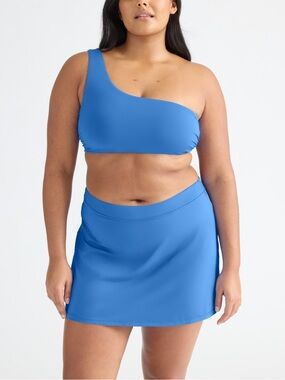 Knix Leakproof Swim Skirt in Oceana (Limited Edition colour)